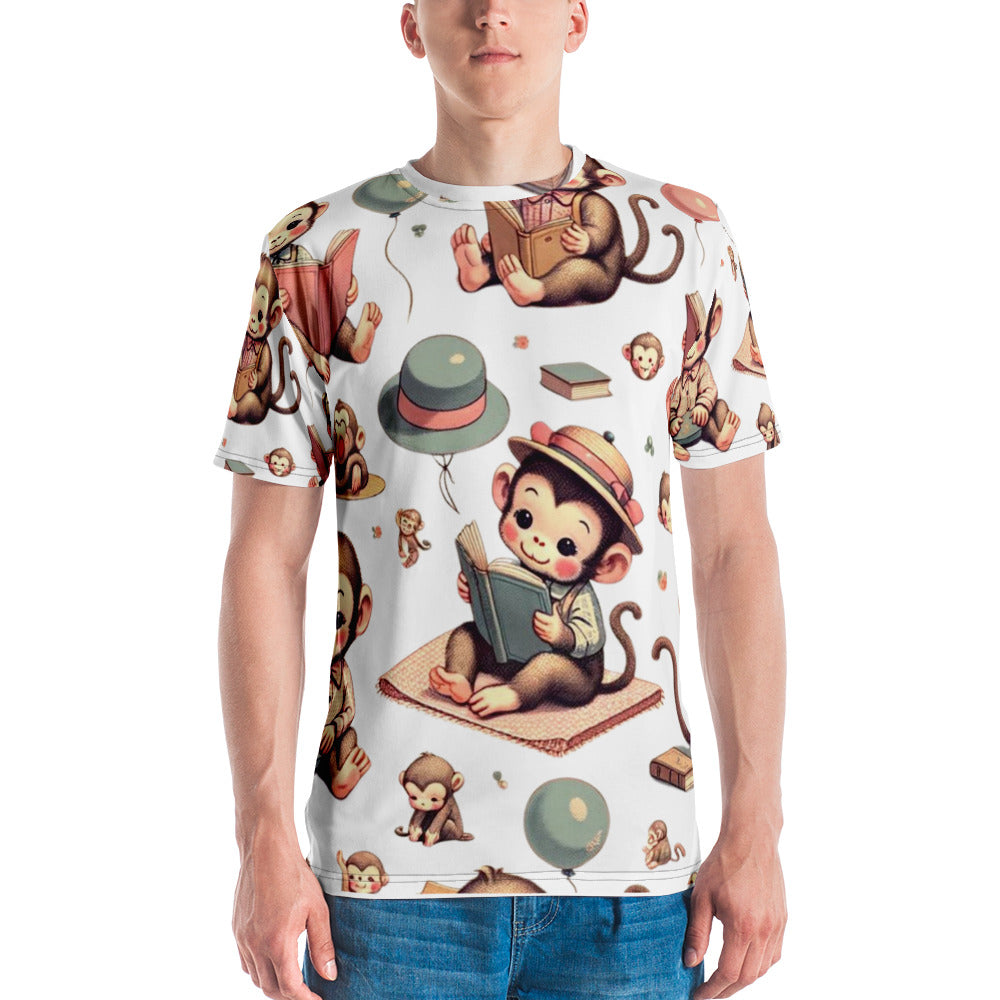 Vintage monkeys goldenbook-t-shirt