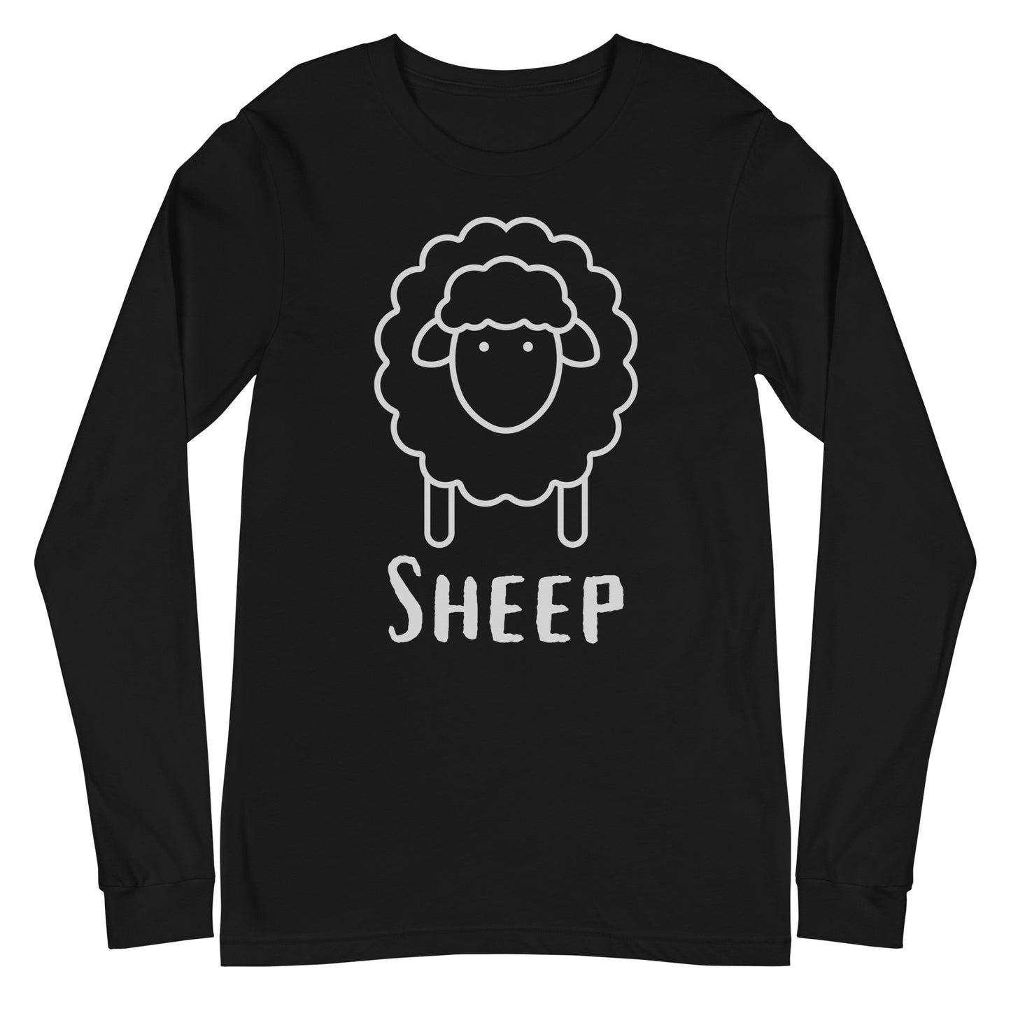 Black Sheep Halloween Costume Unisex Long Sleeve Tee