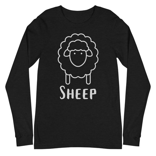 Black Sheep Halloween Costume Unisex Long Sleeve Tee